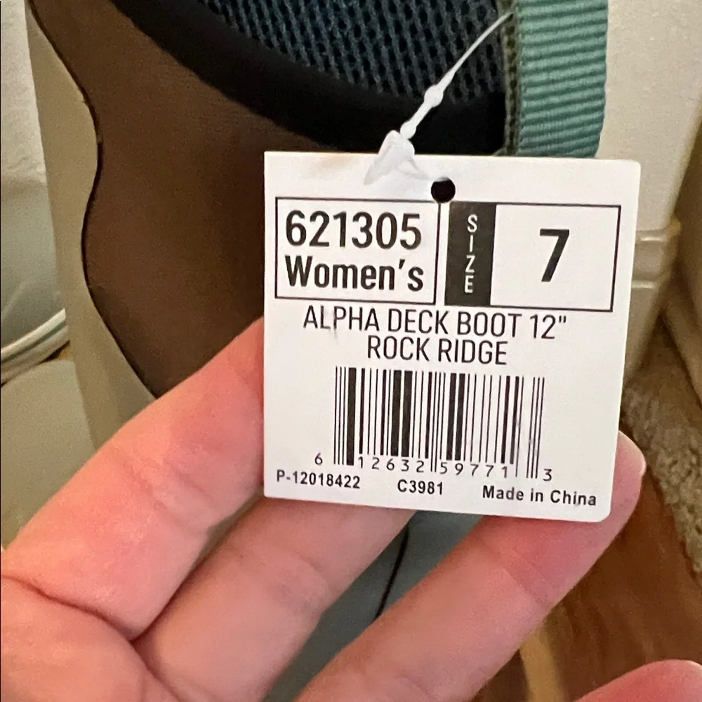 LaCrosse Alpha 12" Wayerproof Deck Boots Womens size 7 - Picture 7 of 10